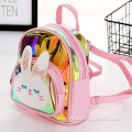 Clear PVC Backpacks Custom Logo Kids Backpack